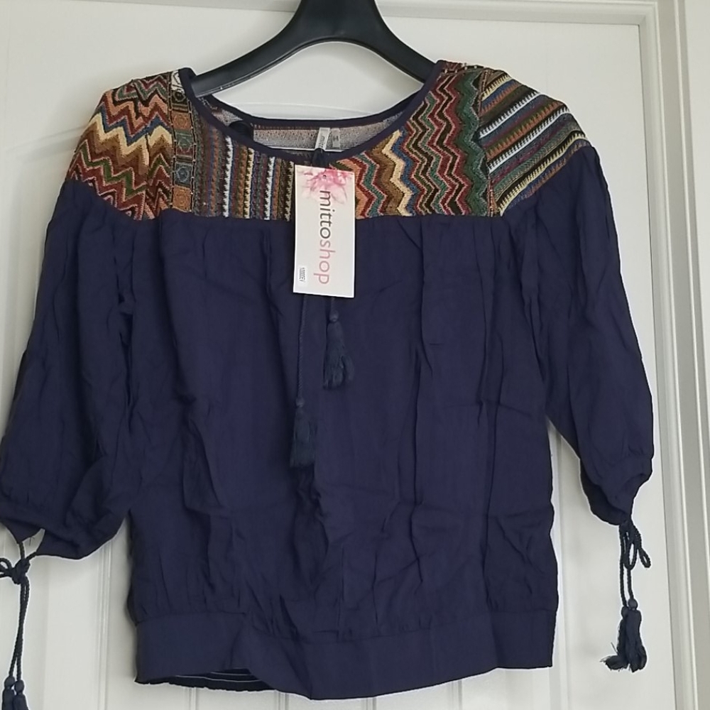 Mittoshop Young Contemporary Boho Top